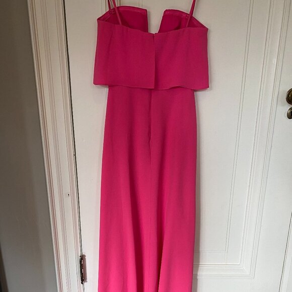 Pink BCBGMAXAZRIA Strapless Maxi Dress - Picture 2 of 15